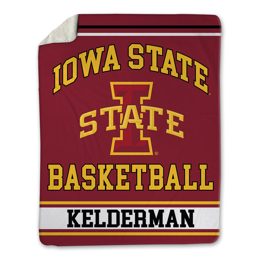 Iowa State - NCAA Men's Basketball : Cade Kelderman - Blanket-0