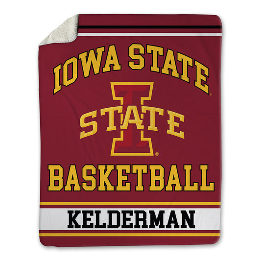Iowa State - NCAA Men's Basketball : Cade Kelderman - Blanket-0