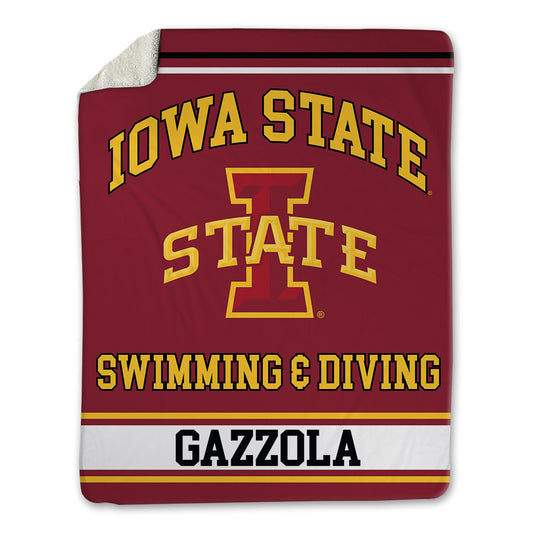 Iowa State - NCAA Women's Swimming & Diving : Carlotta Gazzola - Blanket-0