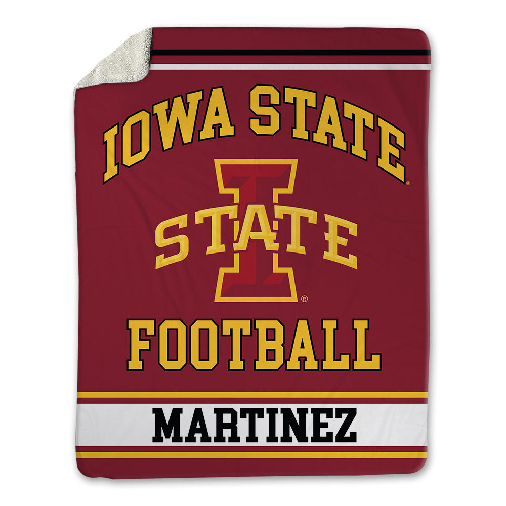 Iowa State - NCAA Football : Xavier Martinez - Blanket-0