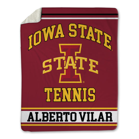 Iowa State - NCAA Women's Tennis : Mari Paz Alberto Vilar - Blanket-0
