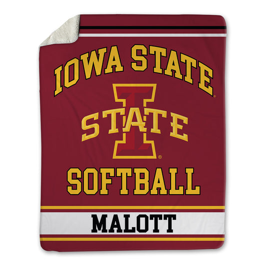 Iowa State - NCAA Softball : Sydney Malott - Blanket-0