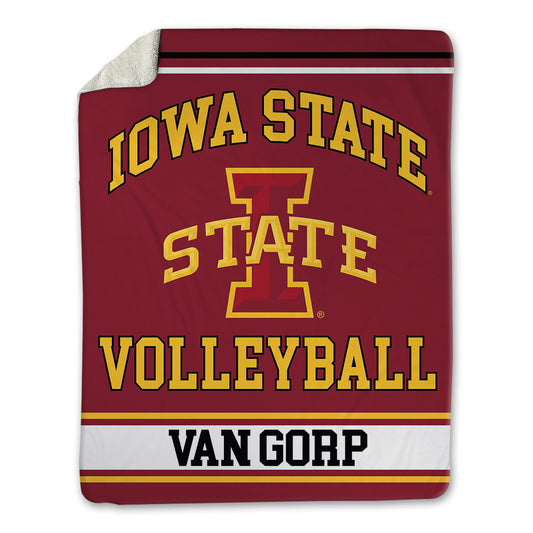 Iowa State - NCAA Women's Volleyball : Rachel Van Gorp - Blanket-0