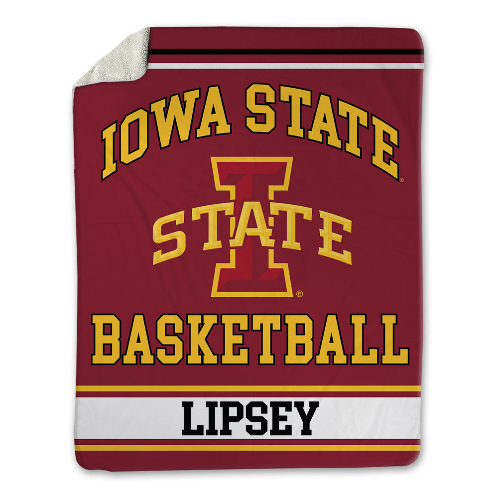 Iowa State - NCAA Men's Basketball : Tamin Lipsey - Blanket-0