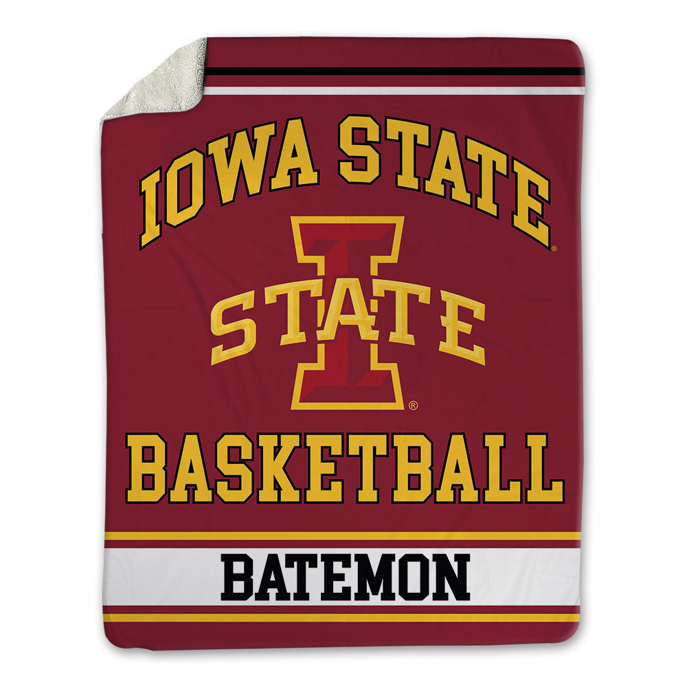 Iowa State - NCAA Men's Basketball : Jamarion Batemon - Blanket-0