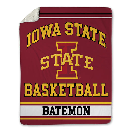 Iowa State - NCAA Men's Basketball : Jamarion Batemon - Blanket-0