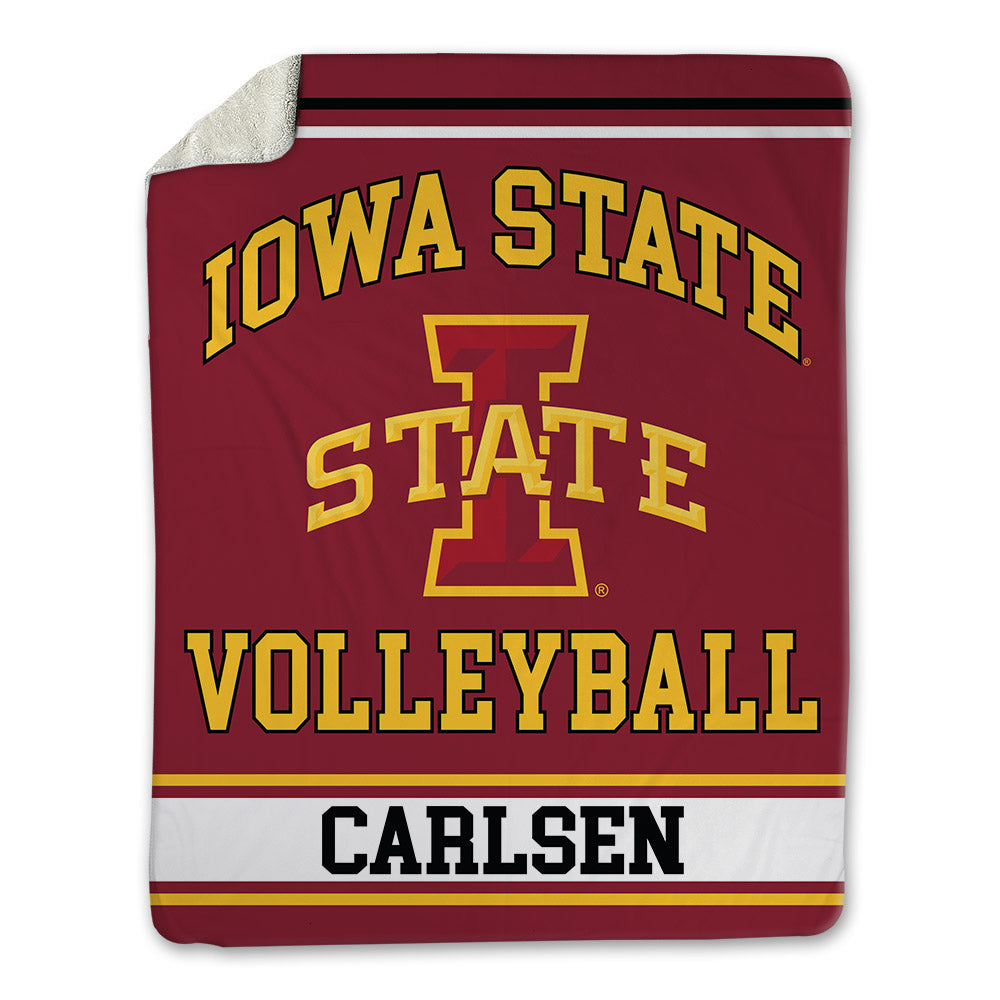 Iowa State - NCAA Women's Volleyball : baileigh carlsen - Blanket-0