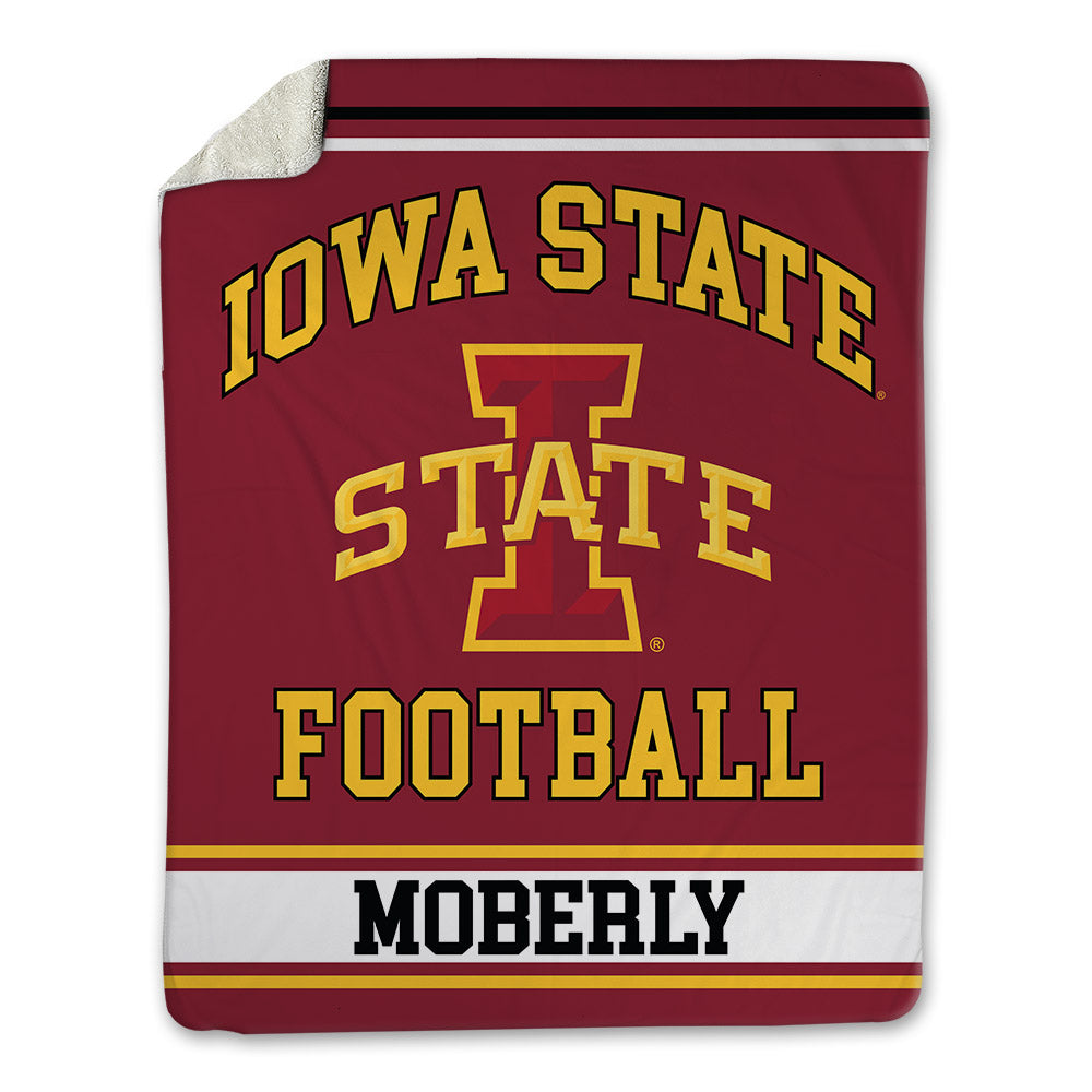 Iowa State - NCAA Football : Connor Moberly - Blanket-0