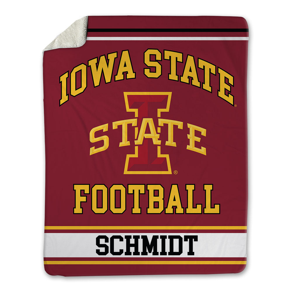 Iowa State - NCAA Football : Caleb Schmidt - Blanket-0