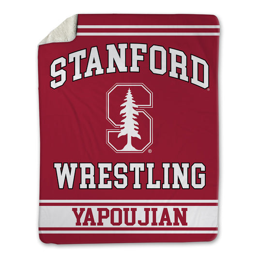 Stanford - NCAA Wrestling : Lain Yapoujian - Blanket-0