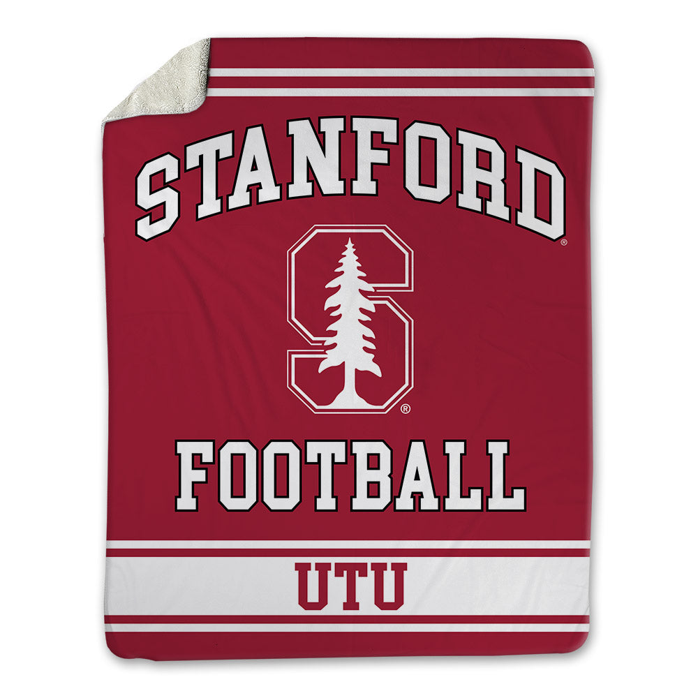 Stanford - NCAA Football : Donte Utu - Blanket-0