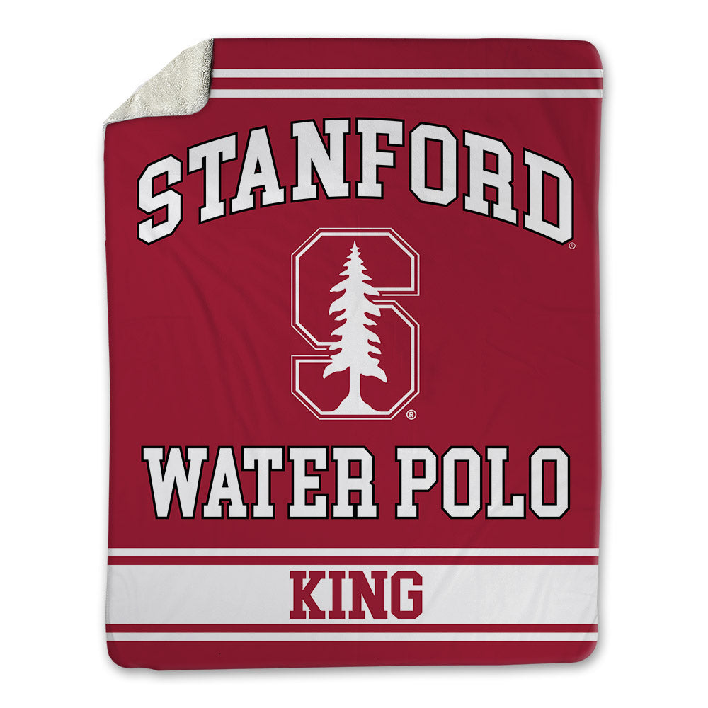 Stanford - NCAA Women's Water Polo : Jackie King - Blanket-0