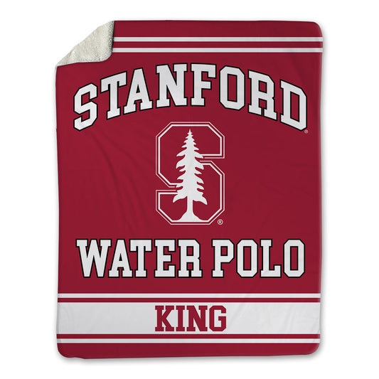 Stanford - NCAA Women's Water Polo : Jackie King - Blanket-0