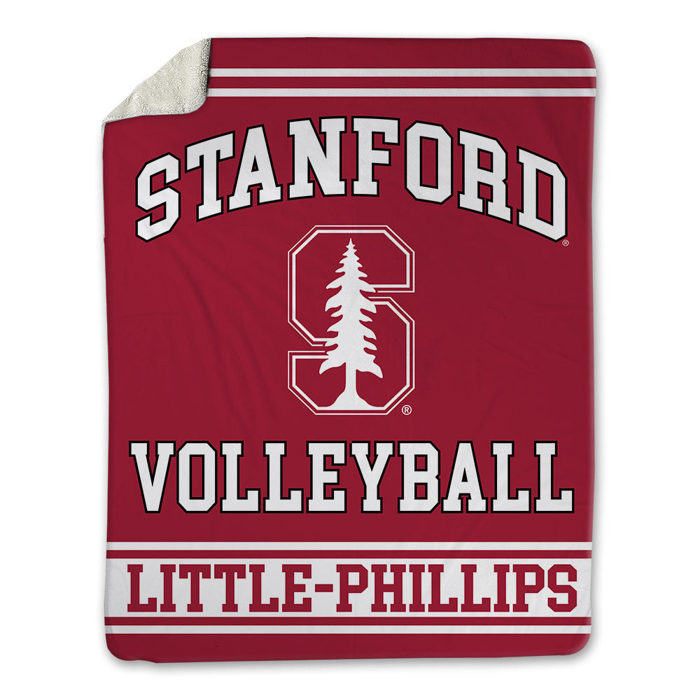 Stanford - NCAA Men's Volleyball : Jacob Little-Phillips - Blanket-0