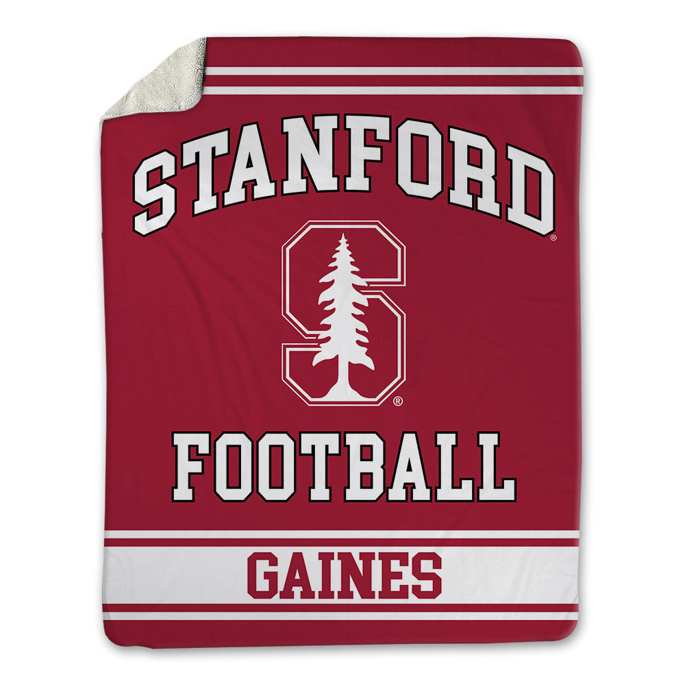Stanford - NCAA Football : Omari Gaines - Blanket-0