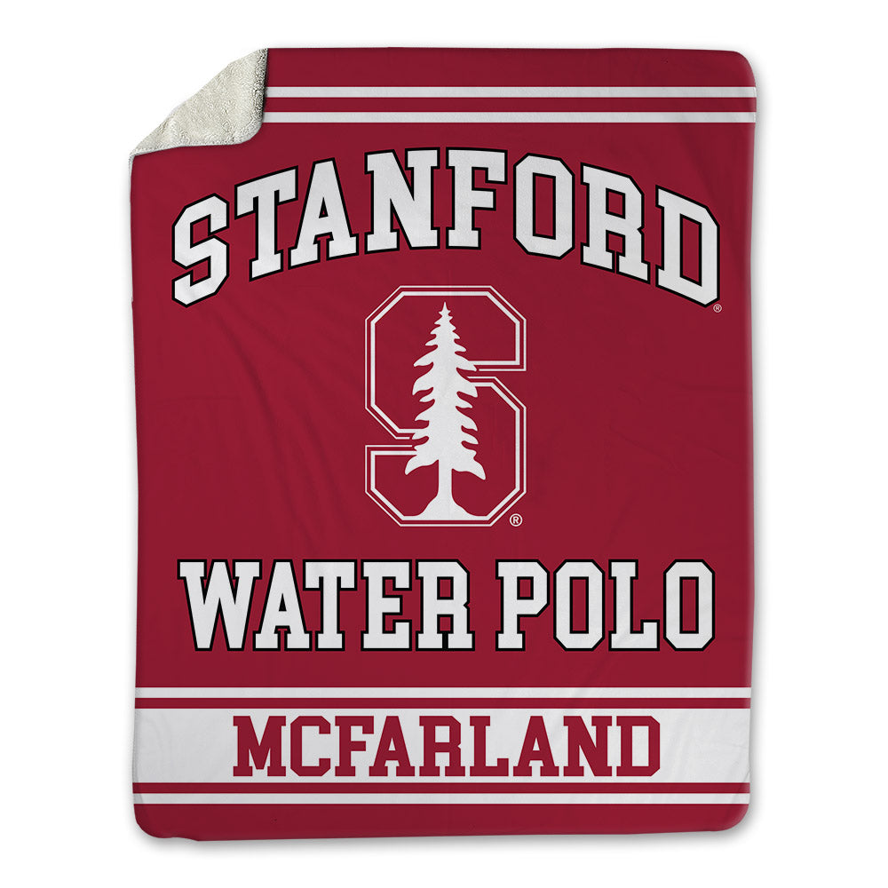 Stanford - NCAA Men's Water Polo : Chase Mcfarland - Blanket-0