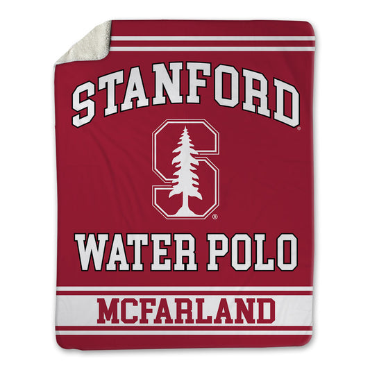 Stanford - NCAA Men's Water Polo : Chase Mcfarland - Blanket-0