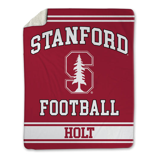 Stanford - NCAA Football : Ethan Holt - Blanket-0
