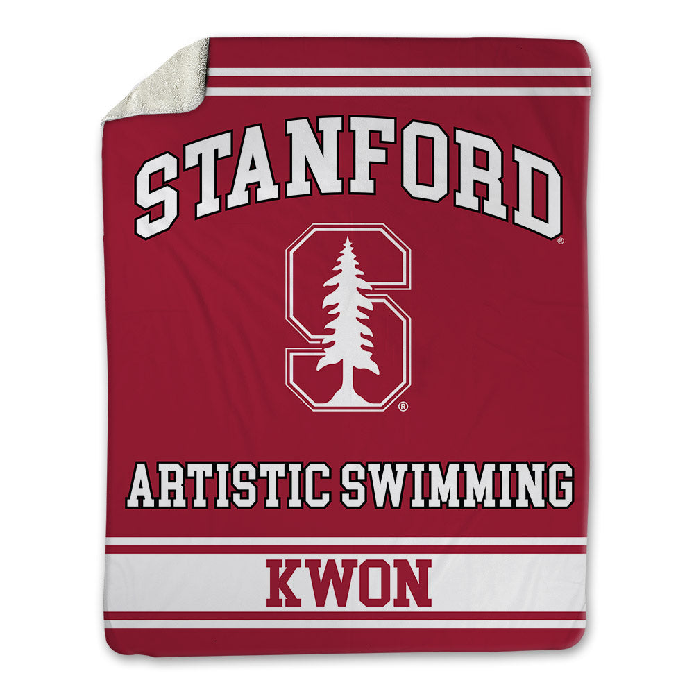 Stanford - NCAA Women's Artistic Swimming : Audrey Kwon - Blanket-0