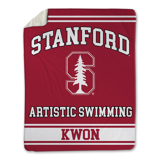 Stanford - NCAA Women's Artistic Swimming : Audrey Kwon - Blanket-0