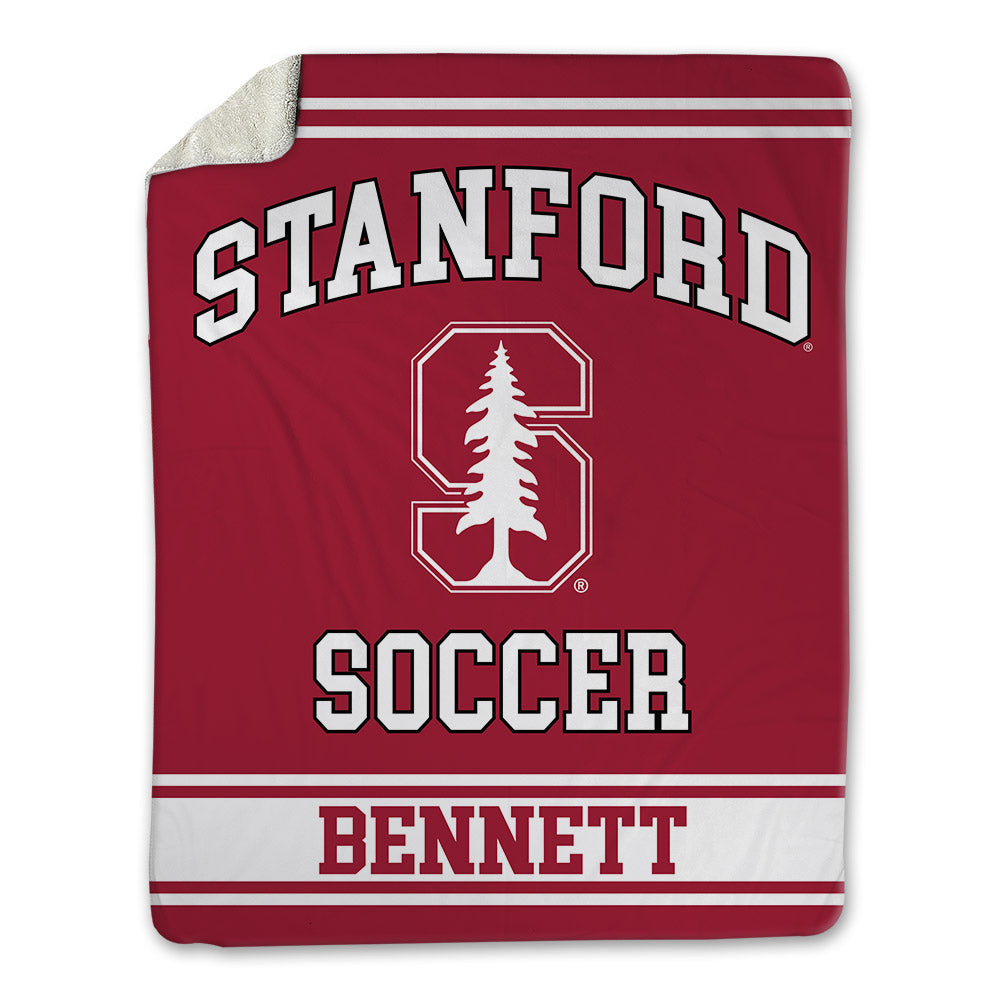 Stanford - NCAA Men's Soccer : Brad Bennett - Blanket-0