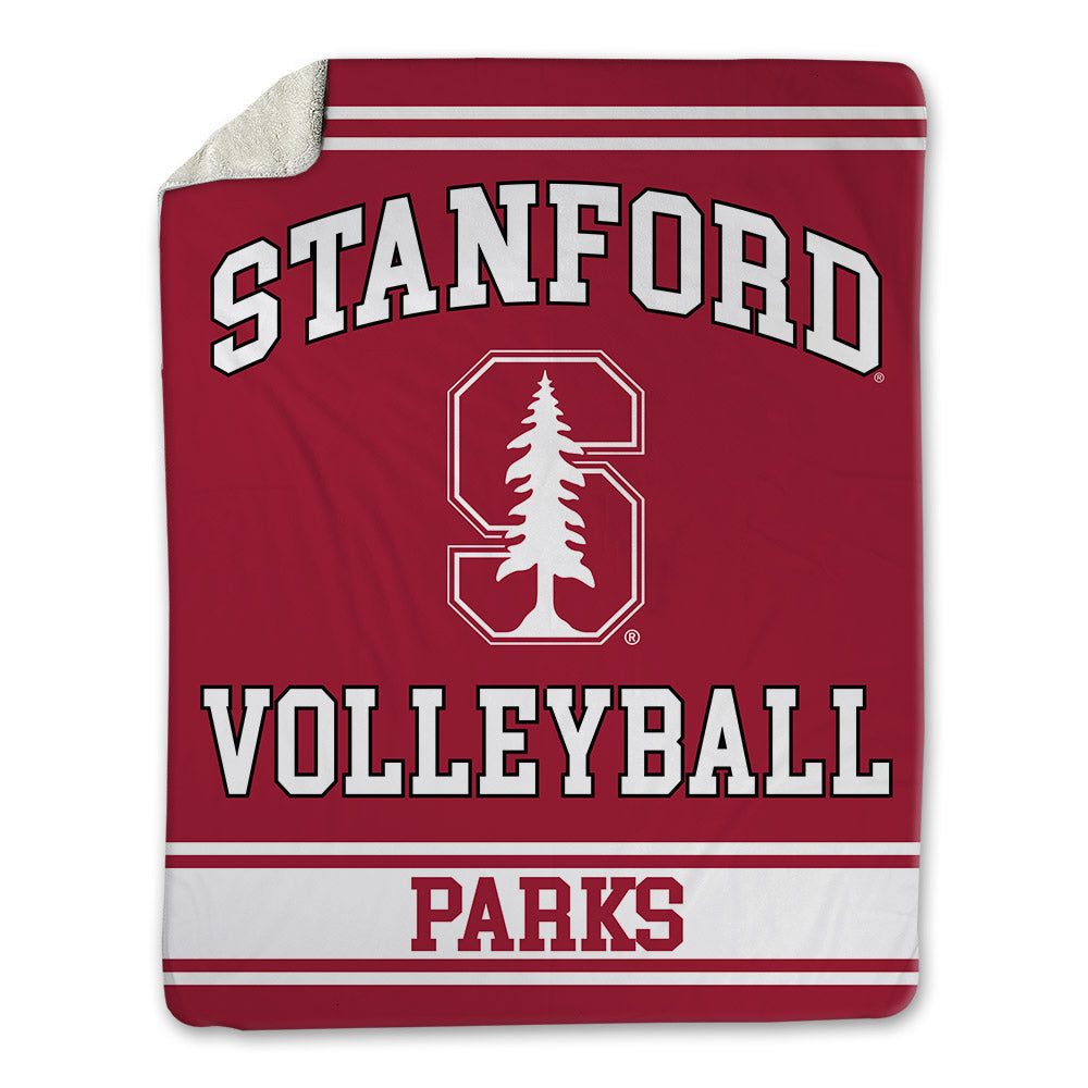 Stanford - NCAA Women's Volleyball : Logan Parks - Blanket-0