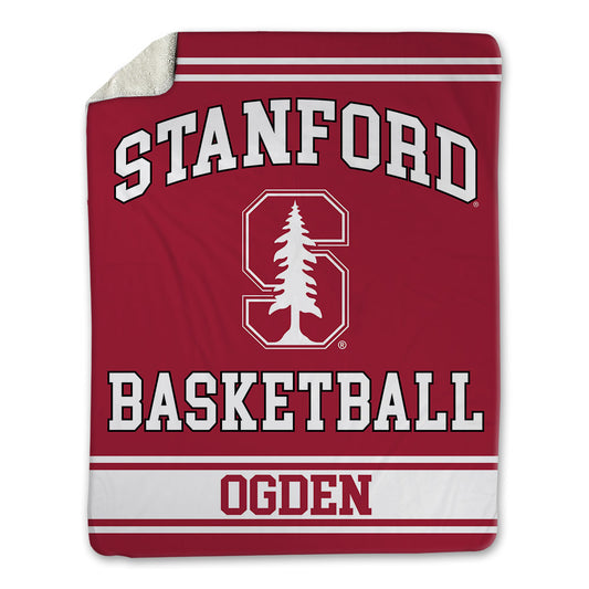 Stanford - NCAA Women's Basketball : Courtney Ogden - Blanket-0