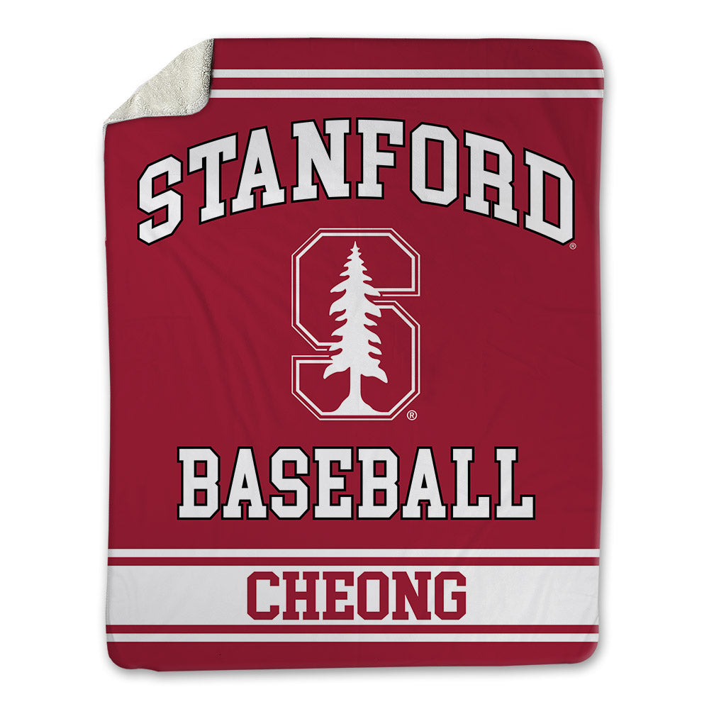 Stanford - NCAA Baseball : Philip Cheong - Blanket-0