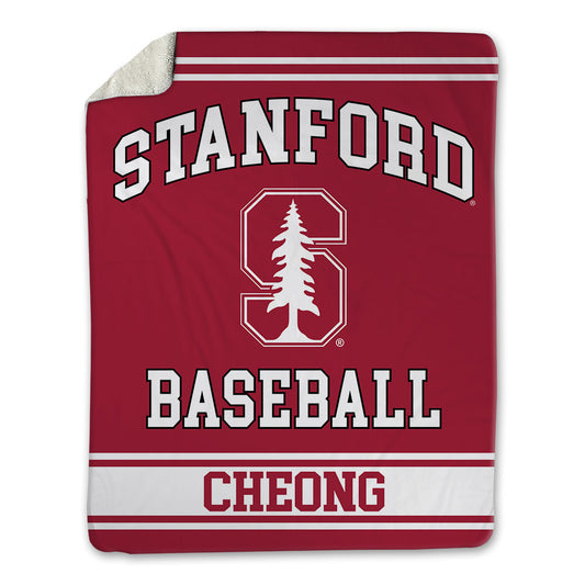 Stanford - NCAA Baseball : Philip Cheong - Blanket-0