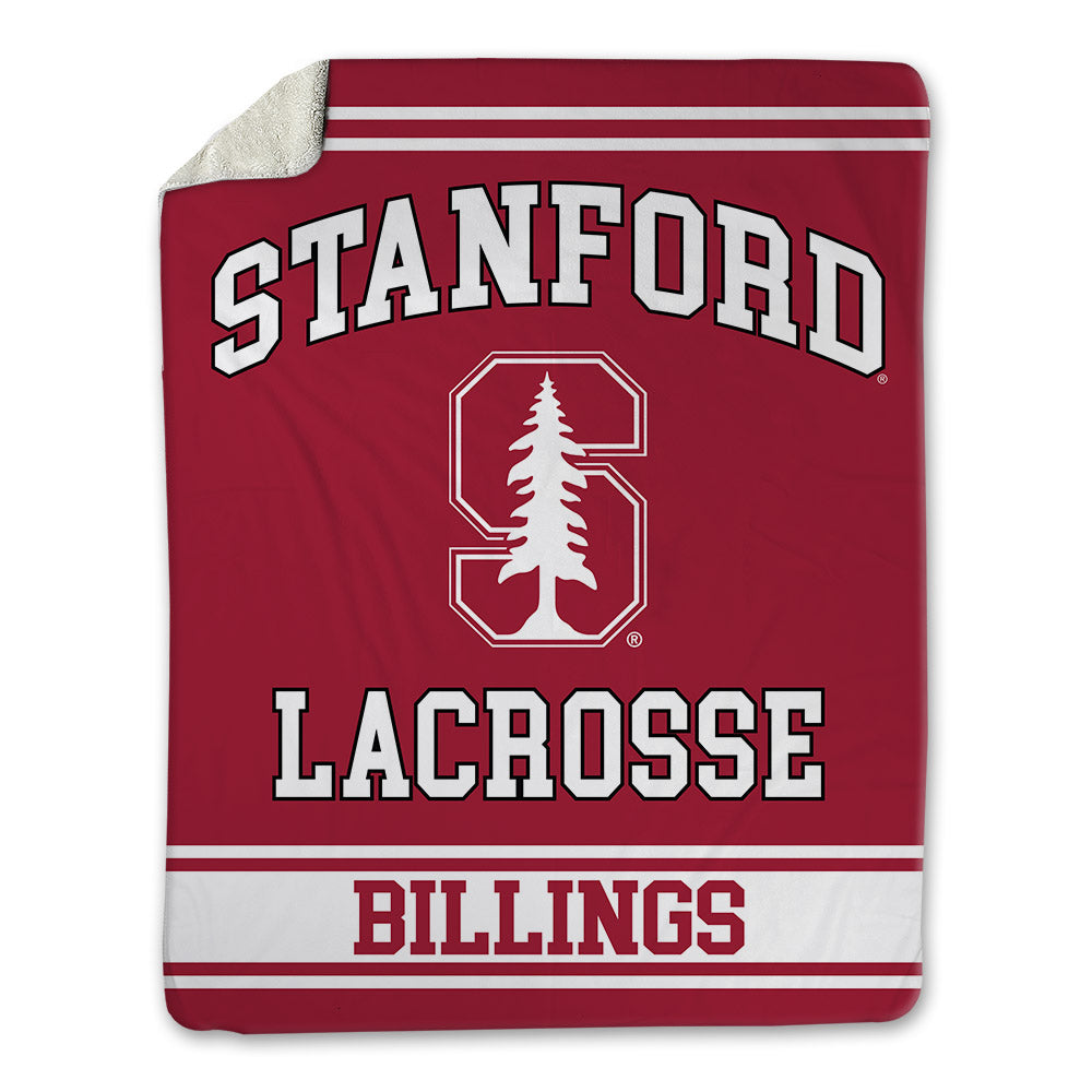Stanford - NCAA Women's Lacrosse : Sawyer Billings - Blanket-0