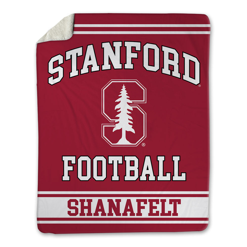 Stanford - NCAA Football : Lucas Shanafelt - Blanket-0