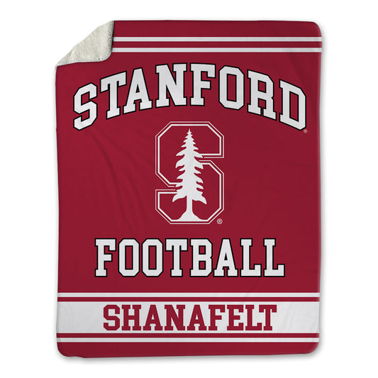 Stanford - NCAA Football : Lucas Shanafelt - Blanket-0