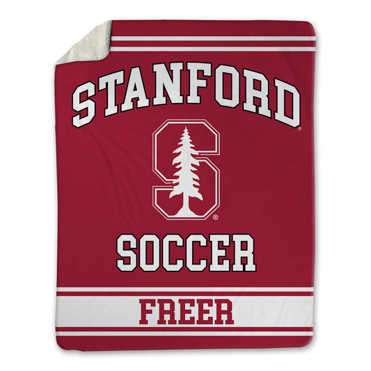 Stanford - NCAA Women's Soccer : Lily Freer - Blanket-0