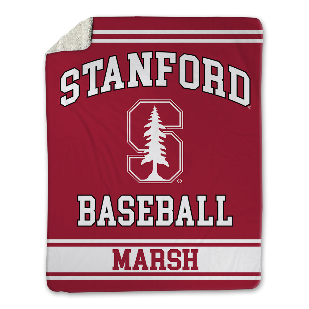 Stanford - NCAA Baseball : Quinten Marsh - Blanket-0