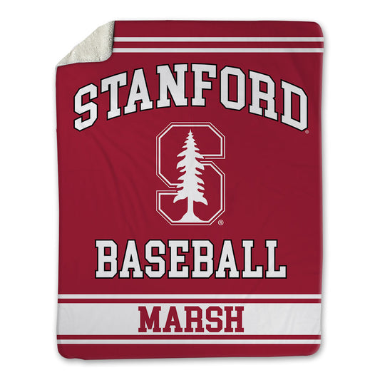 Stanford - NCAA Baseball : Quinten Marsh - Blanket-0
