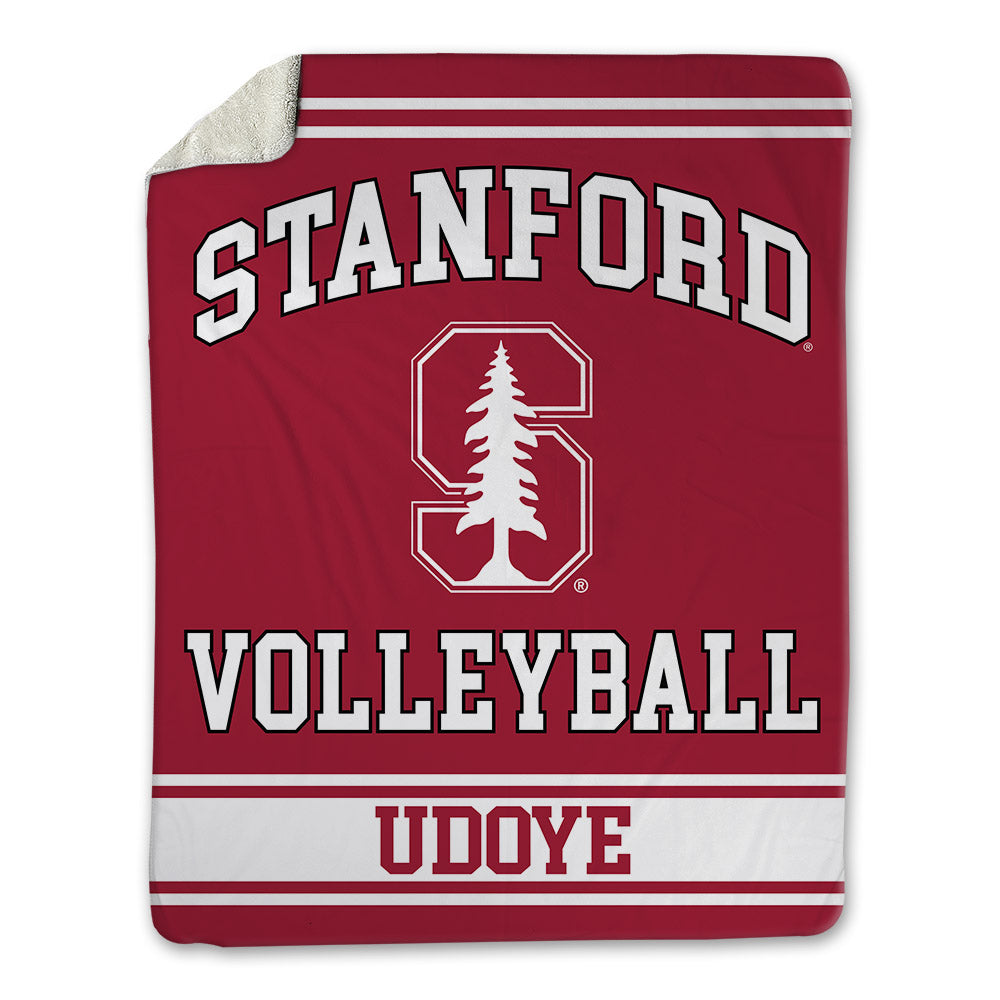 Stanford - NCAA Women's Volleyball : Joy Udoye - Blanket-0