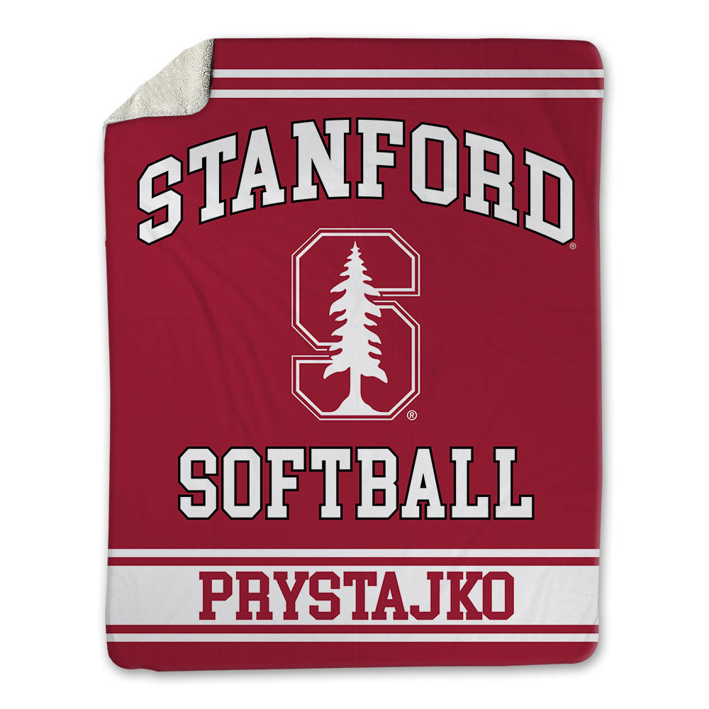Stanford - NCAA Softball : Zoe Prystajko - Blanket-0