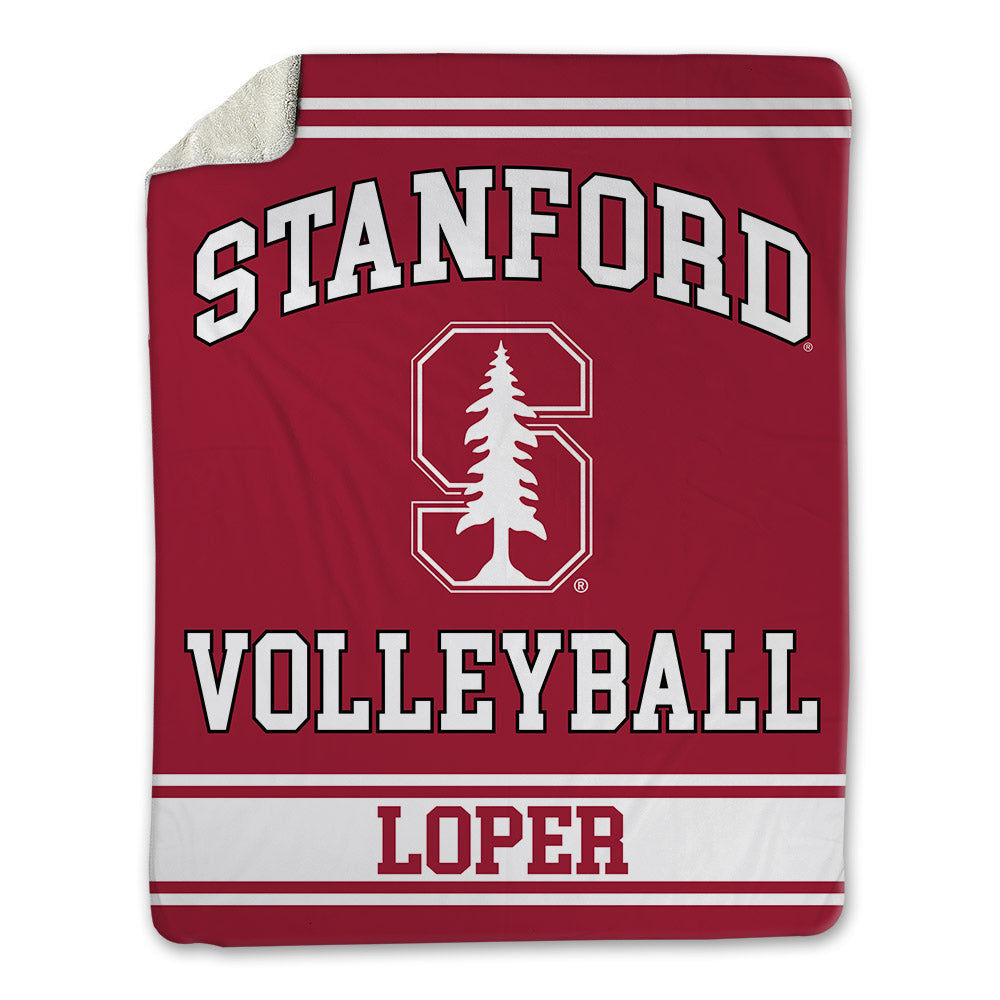 Stanford - NCAA Men's Volleyball : Jack Loper - Blanket-0