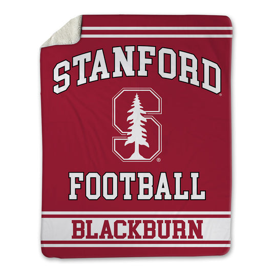 Stanford - NCAA Football : Benjamin Blackburn - Blanket-0