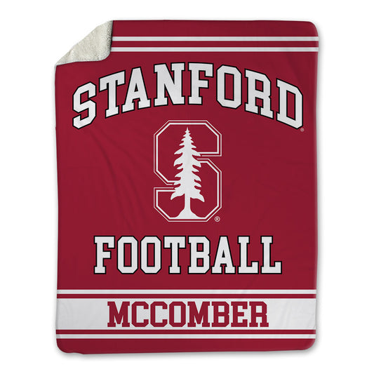 Stanford - NCAA Football : Landon McComber - Blanket-0