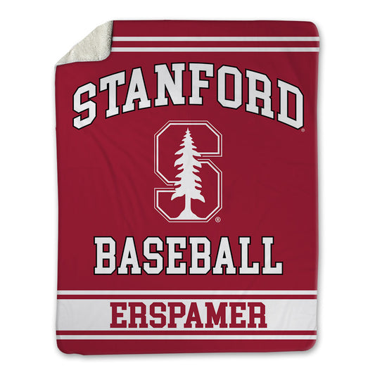 Stanford - NCAA Baseball : Mike Erspamer - Blanket-0