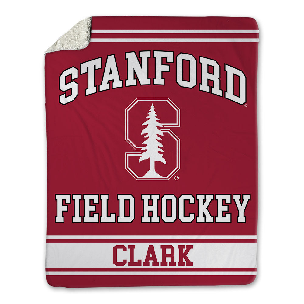 Stanford - NCAA Women's Field Hockey : Mia Clark - Blanket-0