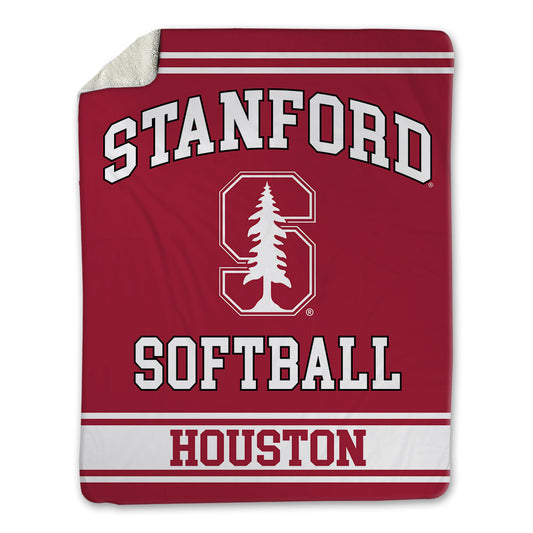 Stanford - NCAA Softball : Alyssa Houston - Blanket-0