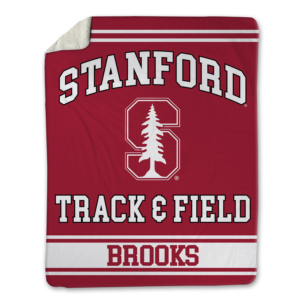 Stanford - NCAA Men's Track & Field : Brandon Brooks - Blanket-0