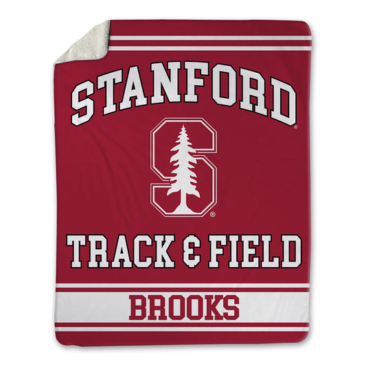 Stanford - NCAA Men's Track & Field : Brandon Brooks - Blanket-0
