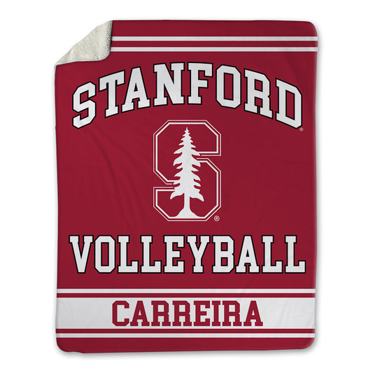 Stanford - NCAA Men's Volleyball : Kaumana Carreira - Blanket-0