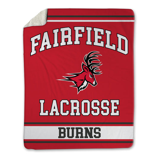 Fairfield - NCAA Women's Lacrosse : Haley Burns - Blanket-0