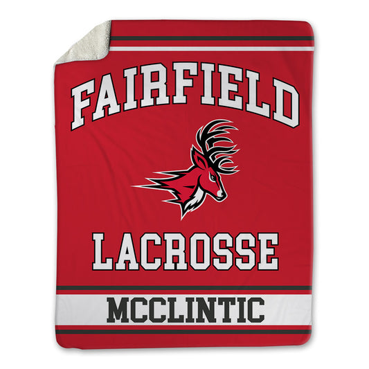 Fairfield - NCAA Men's Lacrosse : Austin McClintic - Blanket-0