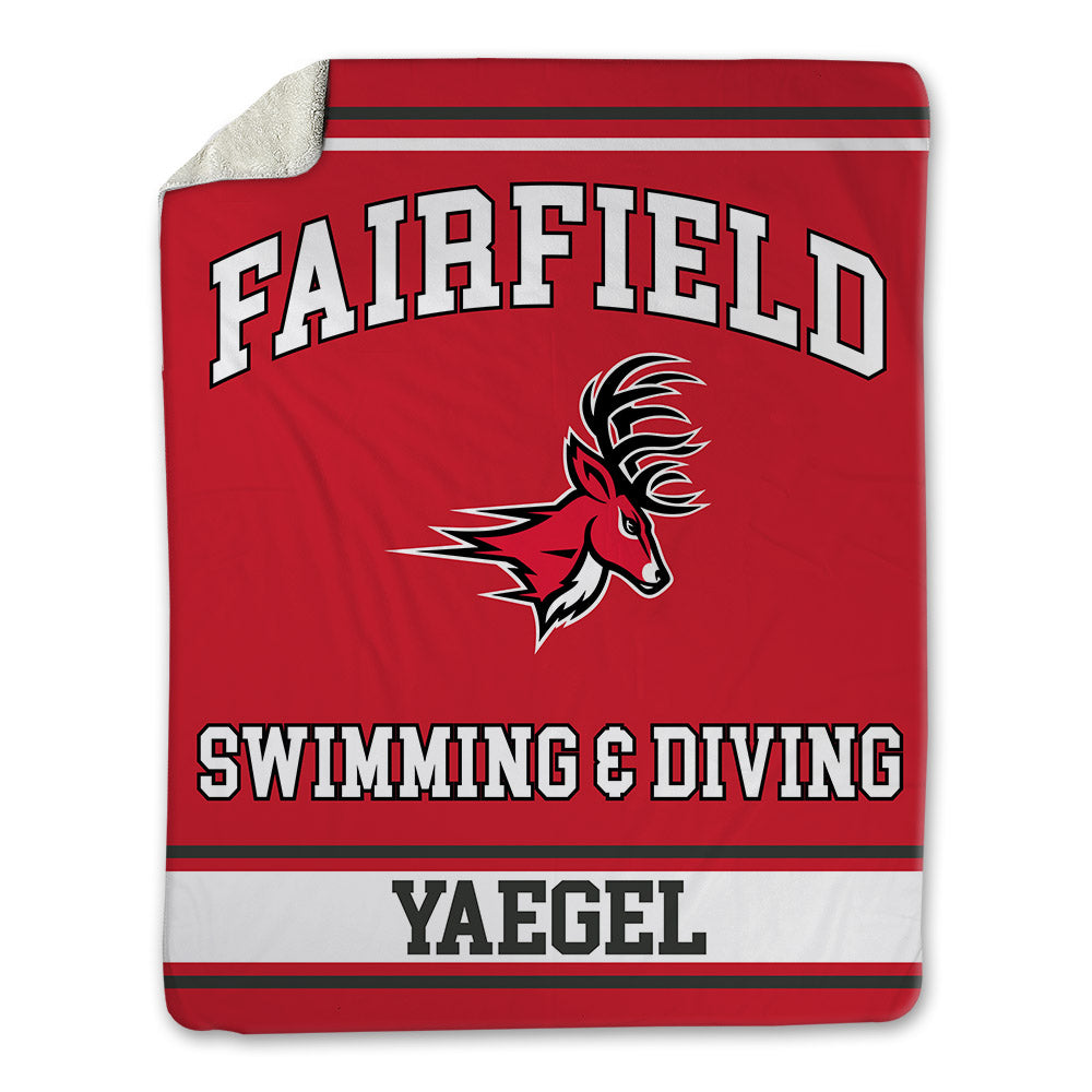 Fairfield - NCAA Men's Swimming & Diving : Thomas Yaegel - Blanket-0