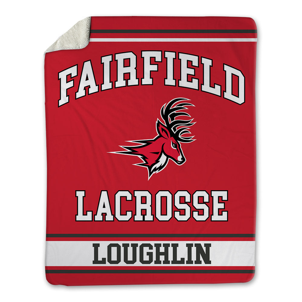 Fairfield - NCAA Women's Lacrosse : Charlotte Loughlin - Blanket-0